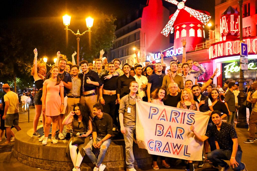 Paris bar crawl, pub crawl paris